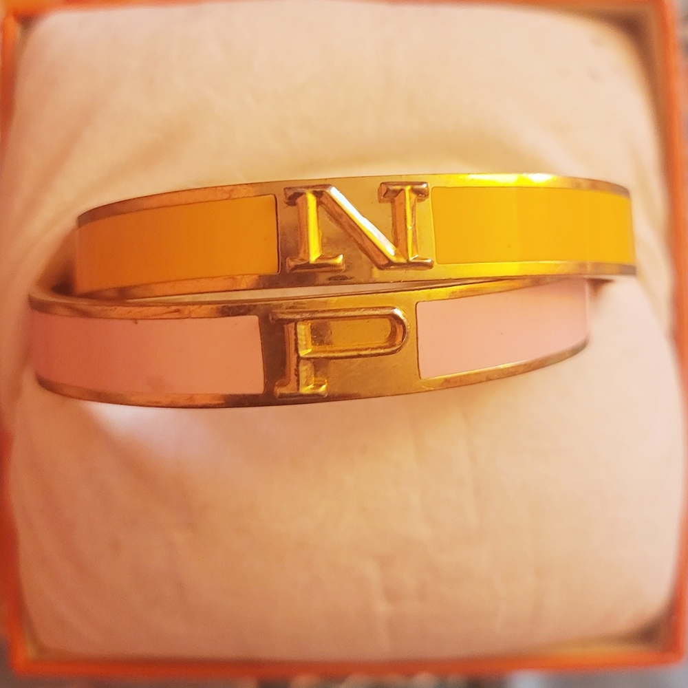 C.Wonder Initial Bangles